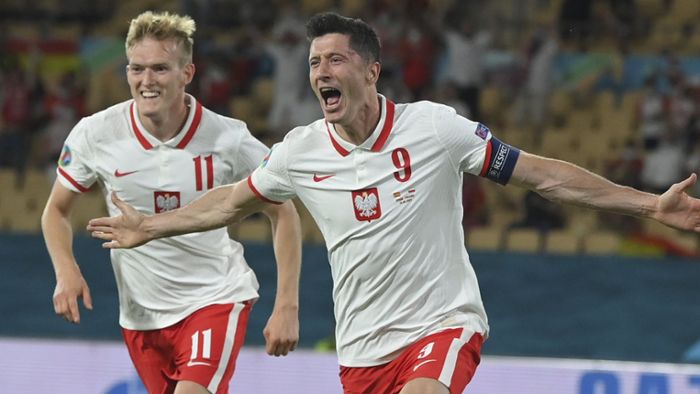 Robert Lewandowski rettet Polen einen Punkt – Spanien enttäuscht