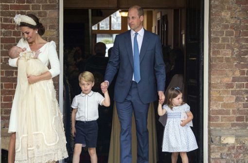 Prinz William und Herzogin Kate haben selbst drei Kinder: George, Charlotte und Louis. Foto: AP/Dominic Lipinski