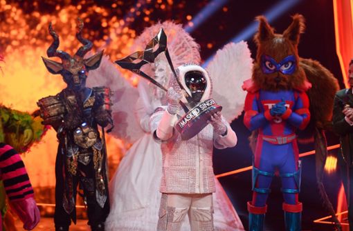 Sänger Max Mutzke gewinnt als Astronaut „The Masked Singer 2019“. Foto: ProSieben/Julia Feldhagen
