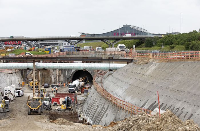 Stuttgart 21 am Flughafen: Tunnelbauer auf den Fildern wollen keine Zeit verlieren