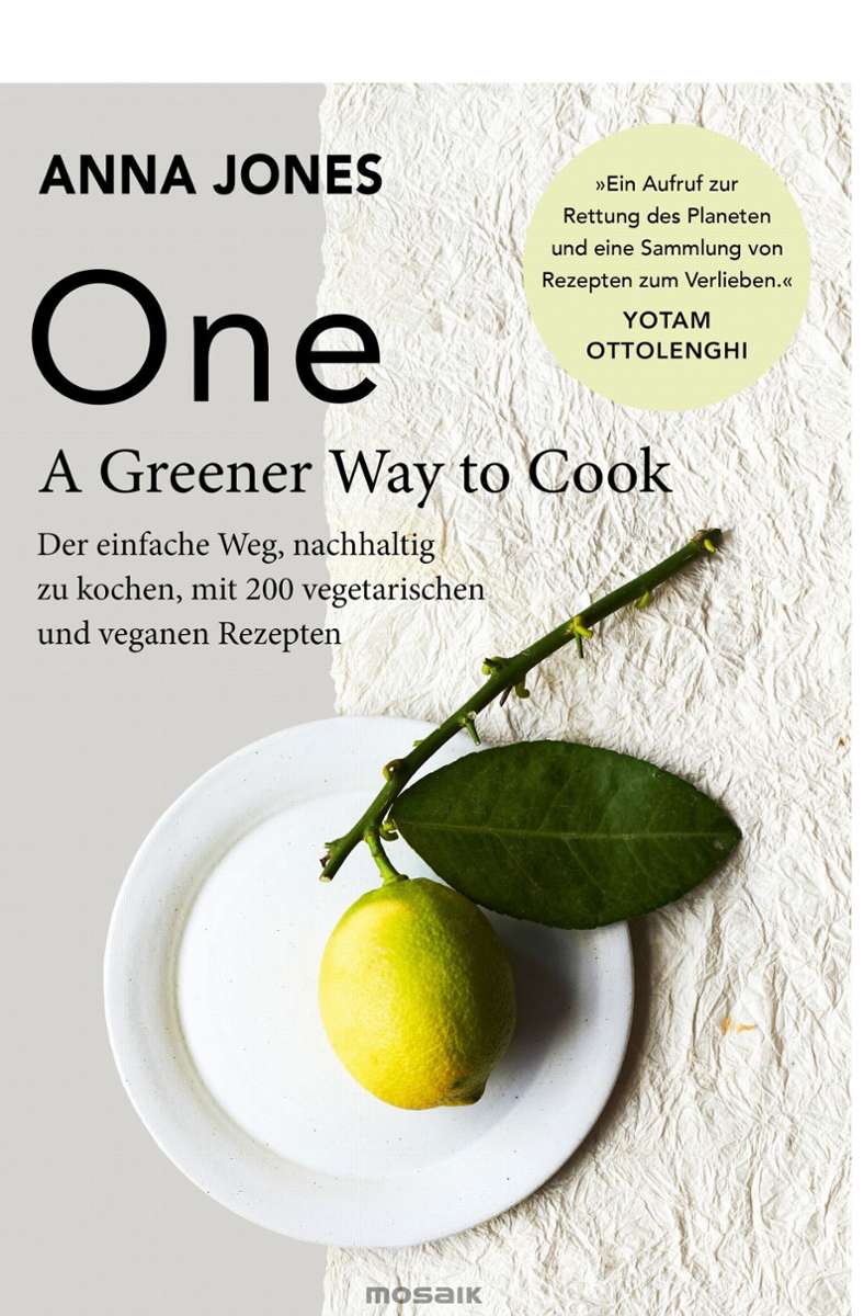 In ihrem aktuellen Kochbuch „One“ (Mosaik Verlag) gibt es ausschließlich vegetarische und vegane Rezepte.