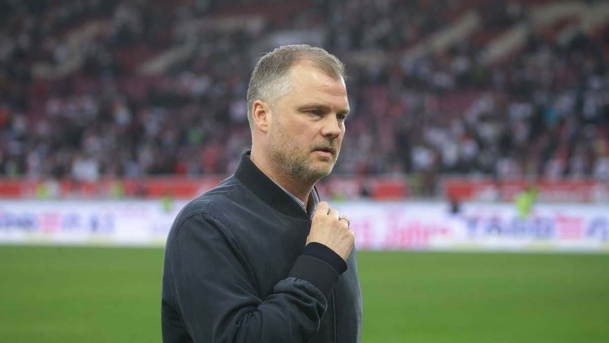 VfB-Sportchef Fabian Wohlgemuth war voll des Lobes.