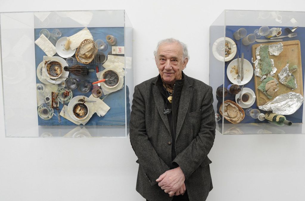 Der Objektkünstler Daniel Spoerri wird 90: Knoblauchpresse, Suppenteller, Aschenbecher