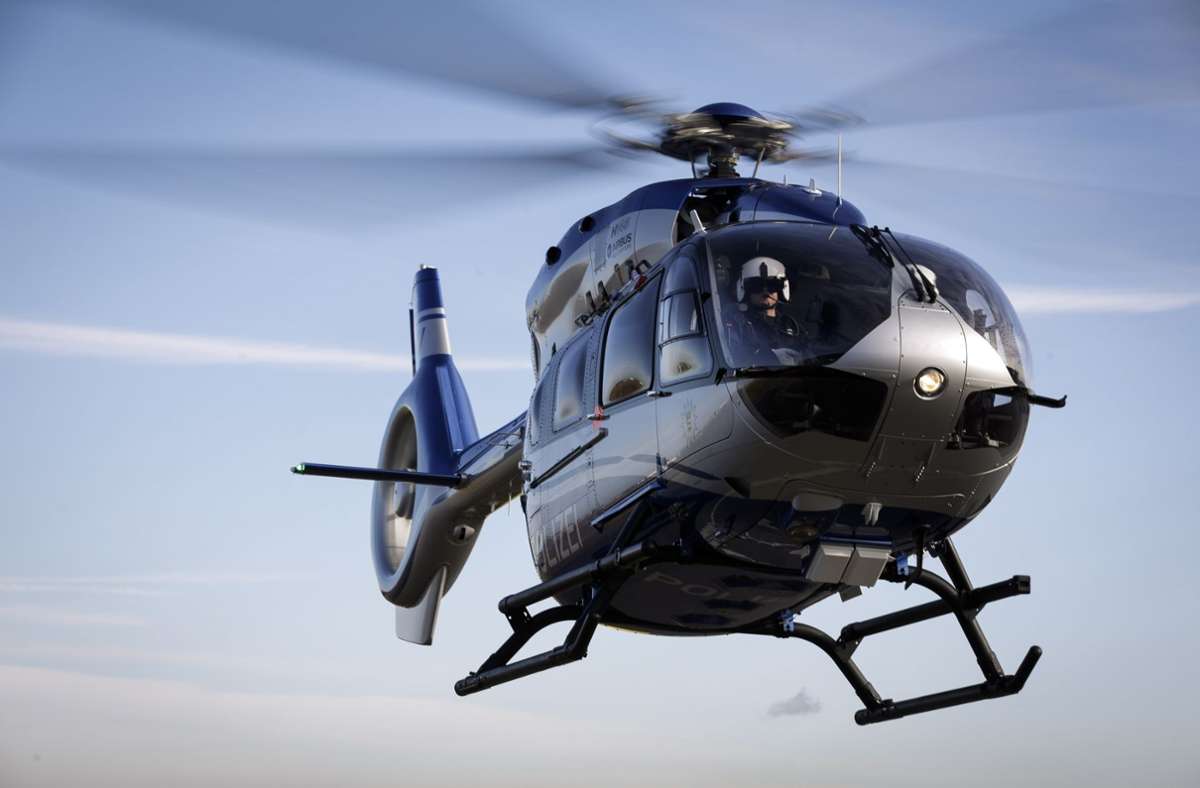 Hubschrauber kreist über Stuttgart: Polizei sucht nach spurlos verschwundenem Mann