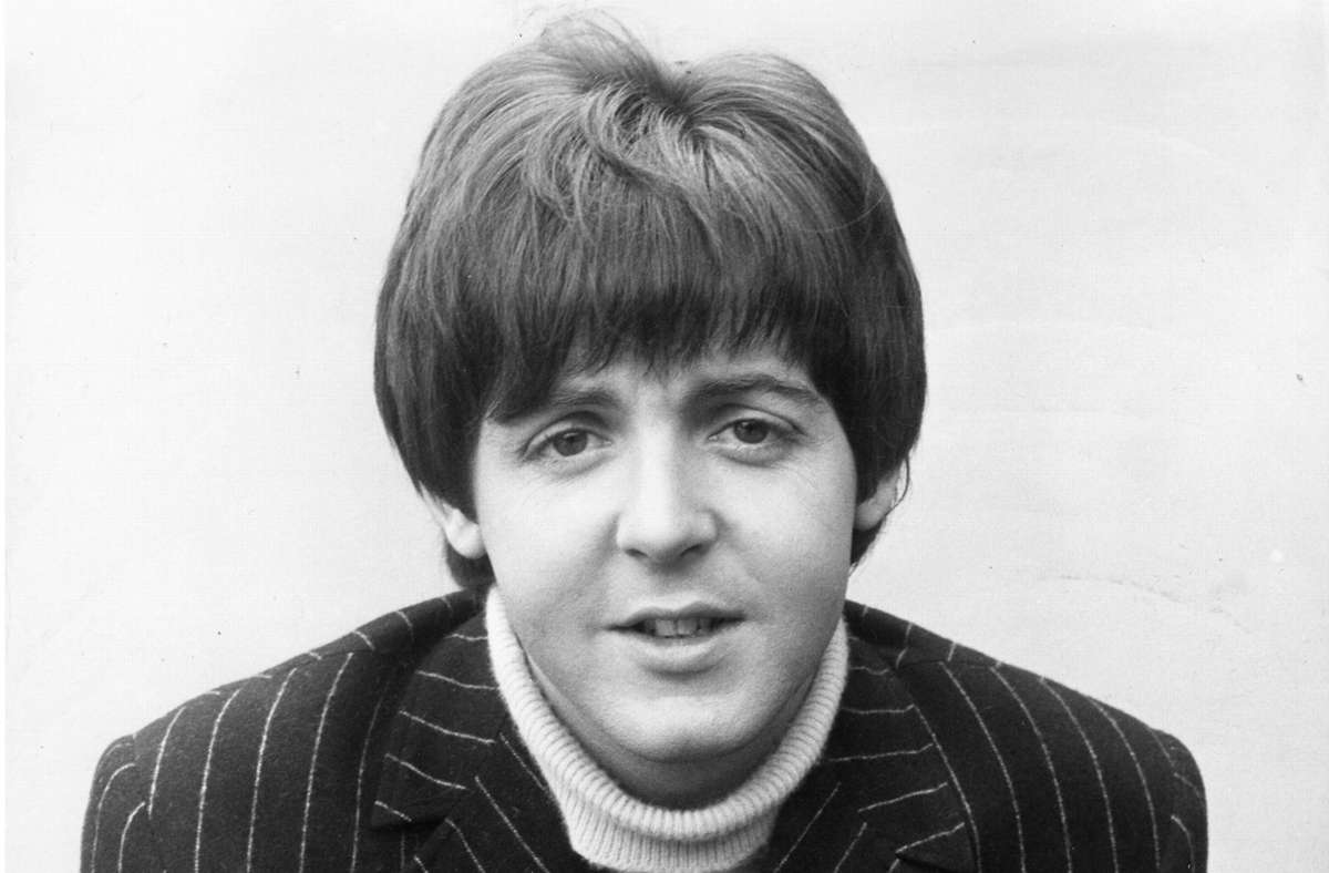 Paul McCartney im Jahr 1968. In unserer Bildergalerie finden Sie viele Bilder aus der langen Karriere McCartneys bei den Beatles, den Wings und solo.
