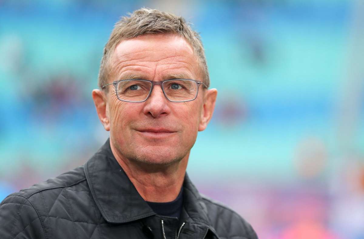 Ex-Coach des VfB Stuttgart: Ralf Rangnick wird offenbar Interimstrainer bei Manchester United