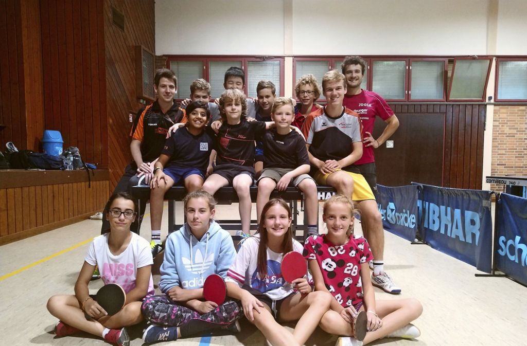 Tischtennisabteilung der SportKultur  überzeugt mit solider Jugendarbeit – Zwei junge Visionäre machen es möglich: Andrang an der Platte