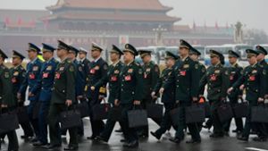 China steigert Militärausgaben um 7,2 Prozent