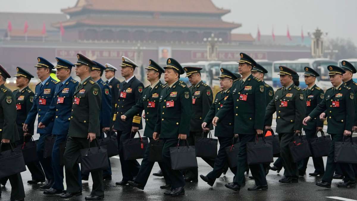 Pekinger Volkskongress: China steigert Militärausgaben um 7,2 Prozent