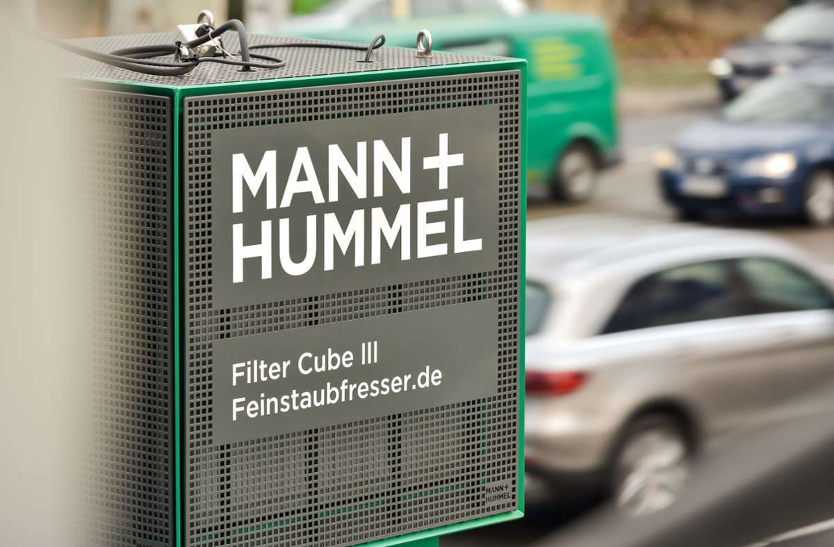 Pilotprojekt von Mann+Hummel aus Ludwigsburg: EU-Förderung für Verbrenner,  die Feinstaub fressen