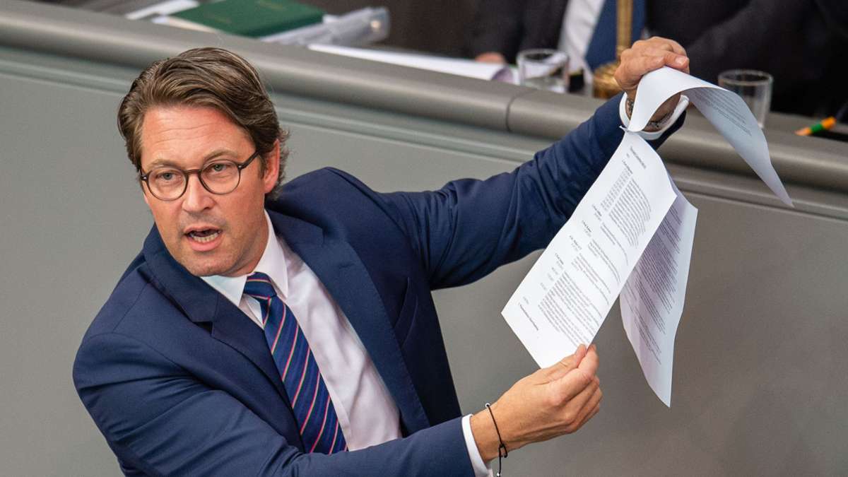 Pkw-Maut: Bund verzichtet auf Klage gegen Ex-Minister Andreas Scheuer
