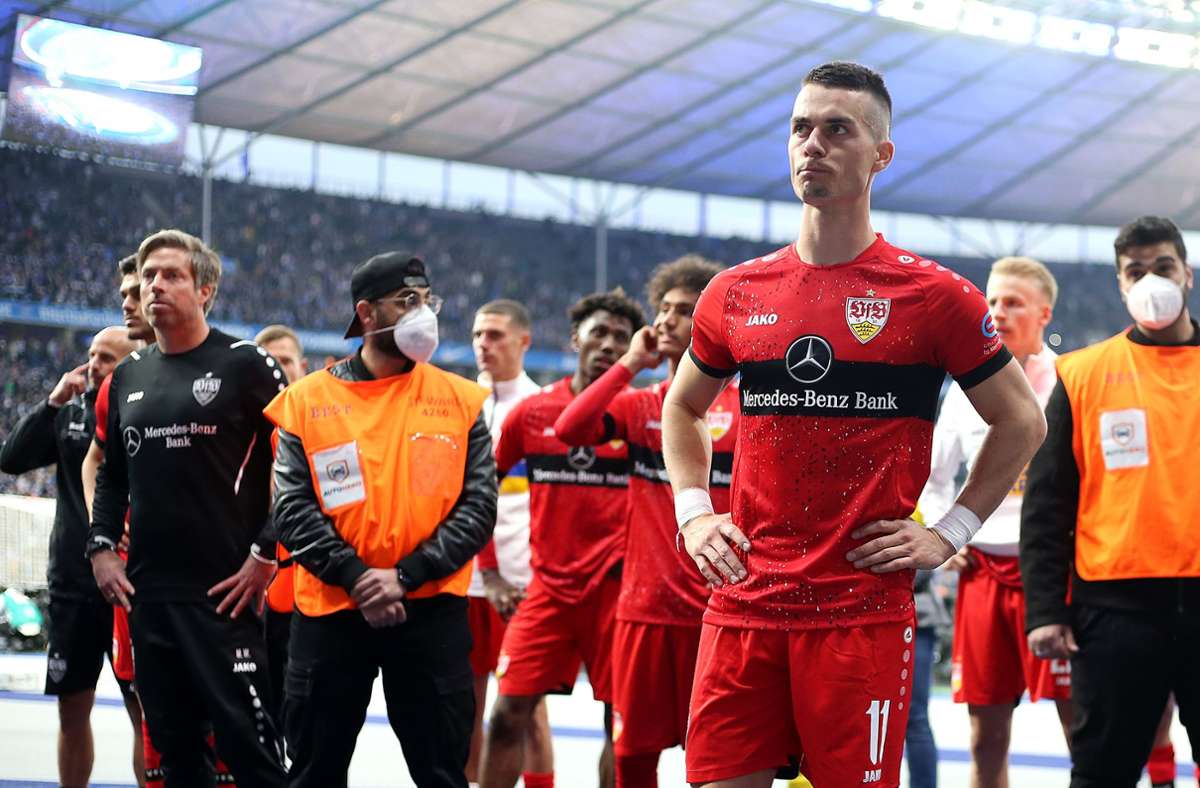 VfB Stuttgart gegen Hertha BSC: Warum das VfB-Team dem Druck nicht standhält