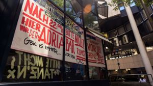 Ice Café Adria Ziel von Buttersäure-Anschlägen