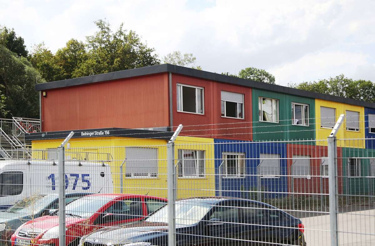Überall – wie hier in Benningen – entstehen neue Flüchtlingsunterkünfte. Foto: Ralf Poller/Avanti