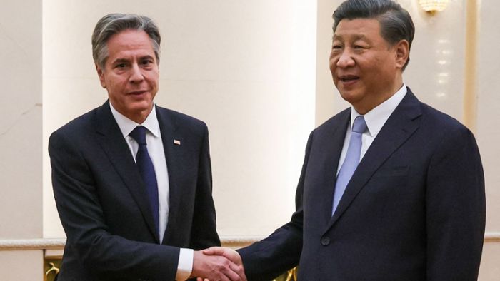 Xi Jinping empfängt US-Außenminister Antony Blinken