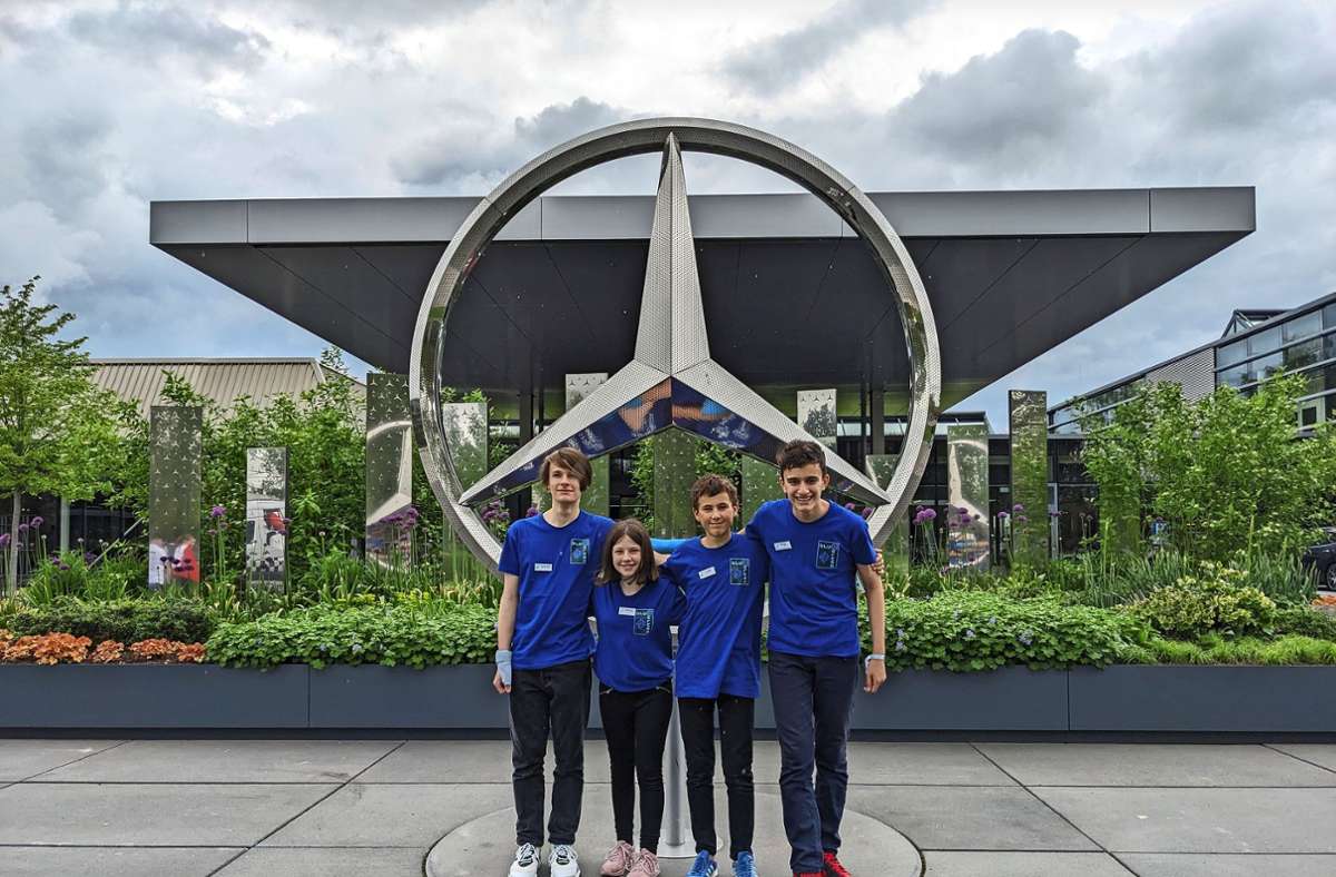 Backnanger Schüler sind Deutsche Meister: Formel-1-Flitzer holt die Goldmedaille