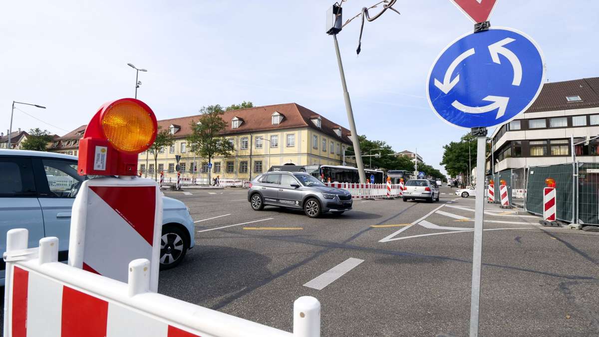 Wichtige Straße  in Ludwigsburg: Kreisel auf Sternkreuzung  kann kommen