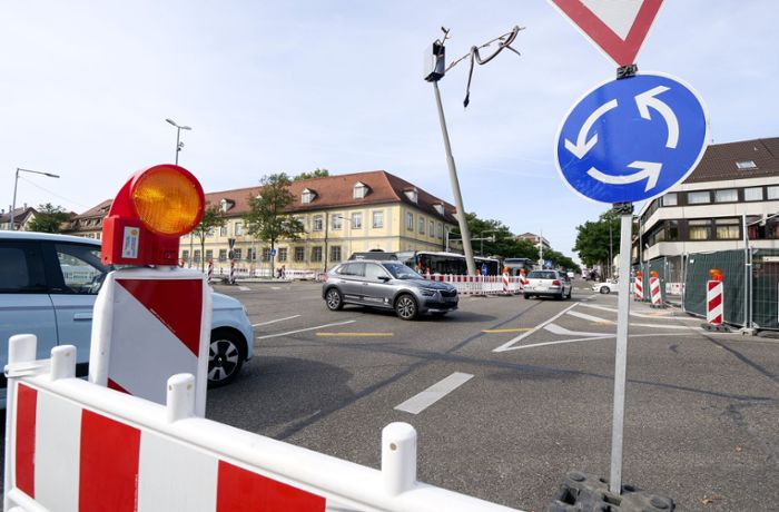 Wichtige Straße  in Ludwigsburg: Kreisel auf Sternkreuzung  kann kommen