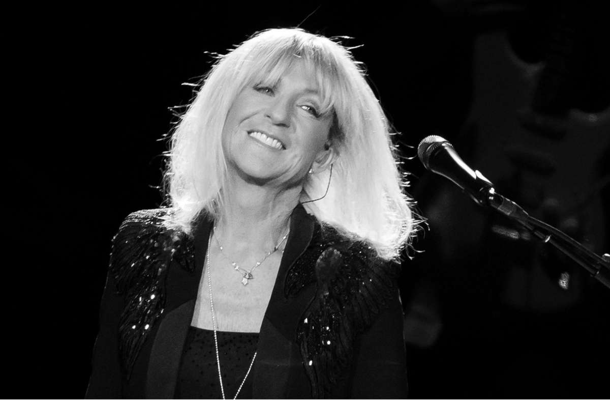 Christine McVie (1943-2022) war eine Hitlieferantin der Band Fleetwood Mac.