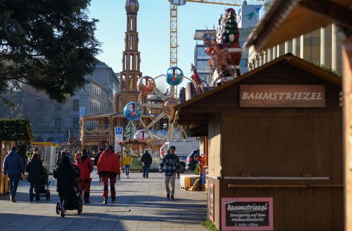 Stuttgarter Weihnachtsmarkt: Nun wird doch wieder aufgebaut – zumindest teilweise