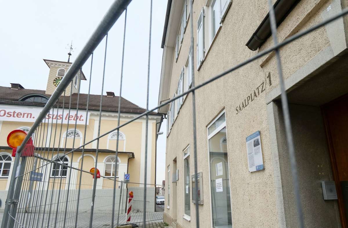 Löchriger Boden in Korntal-Münchingen: Das Alte Rathaus soll abgerissen werden