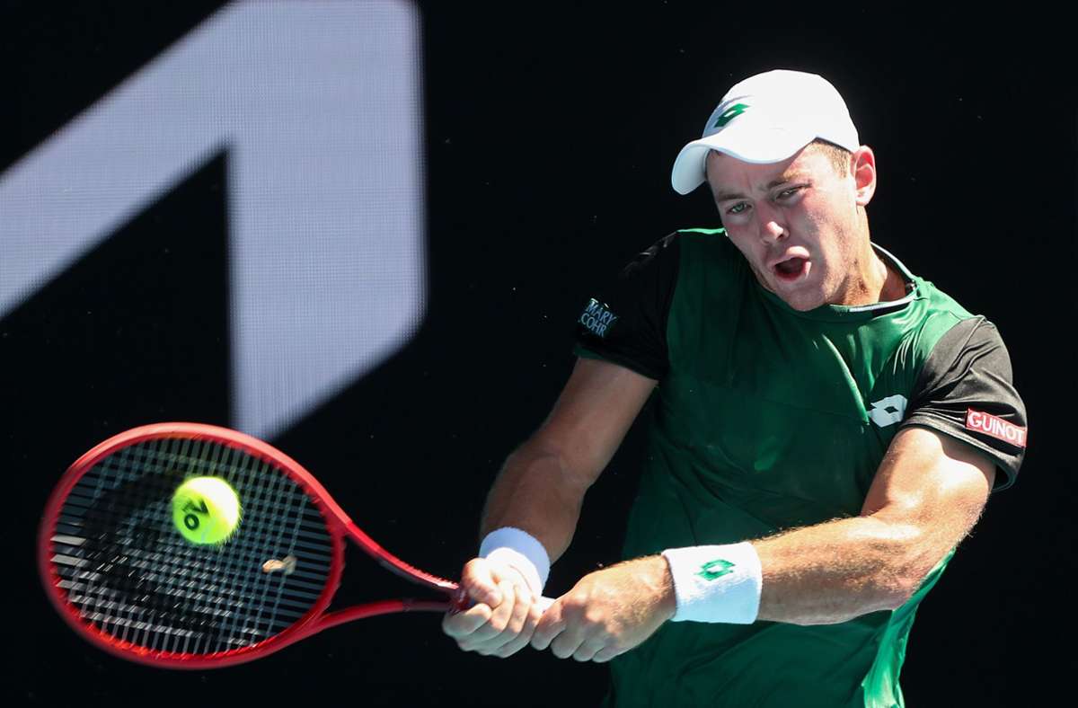 Wimbledon: Dominik Koepfer erreicht erstmals Runde drei