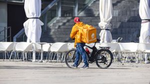 Wie Fahrradkuriere die Coronapandemie erleben