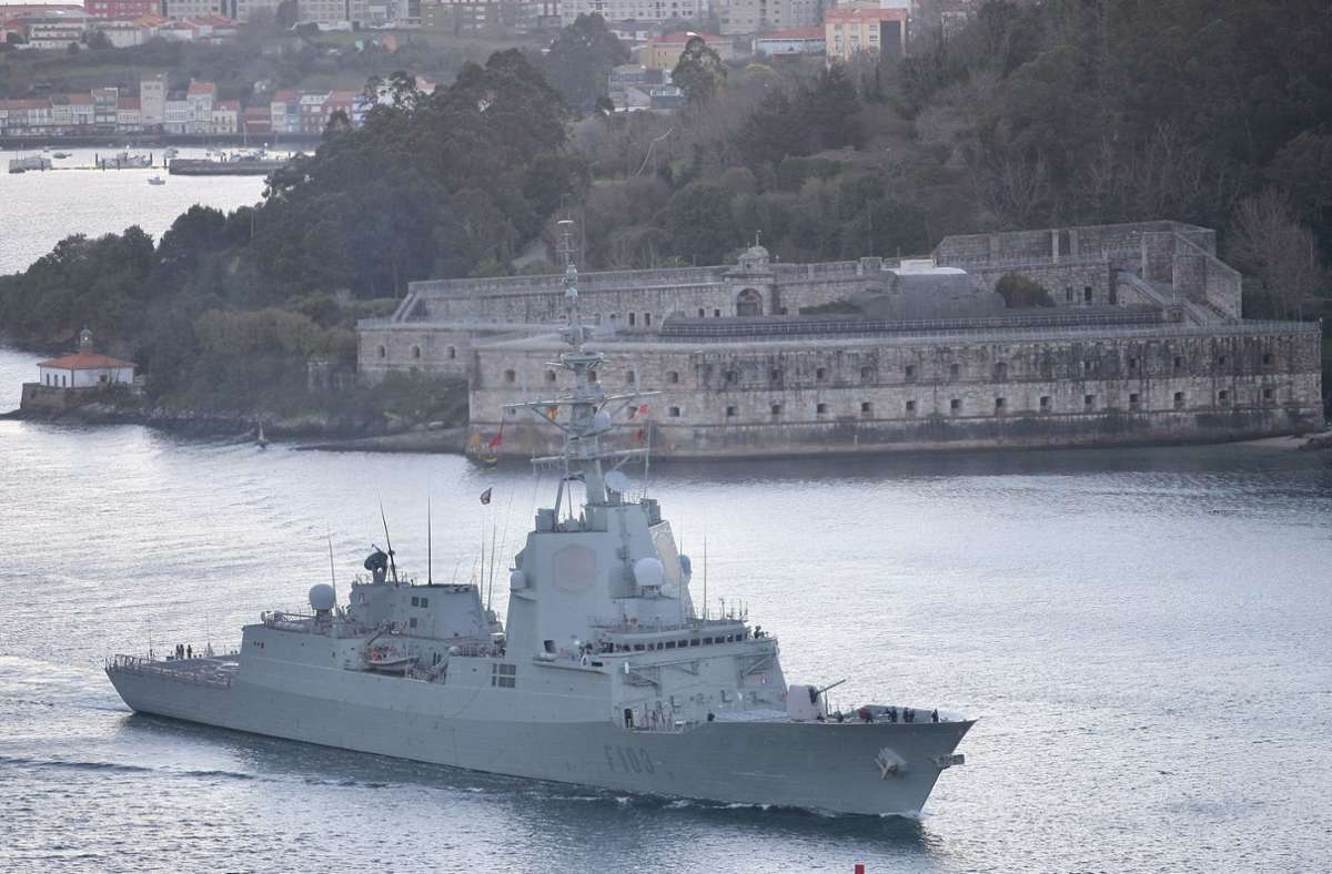 Spanien schickt ein Kriegsschiff ins Schwarze Meer. Foto: dpa/José Díaz