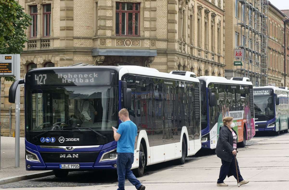 Busfahren  in Ludwigsburg: Stadtticket wird 50 Cent teurer