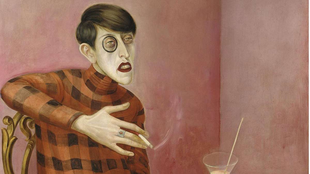 Otto Dix, „Bildnis der Journalistin Sylvia von Harden“ aus dem Centre Pompidou