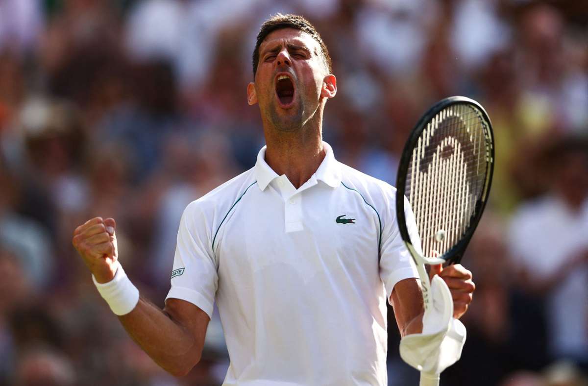 Novak Djokovic darf auf den nächsten Tennis-Triumph hoffen. Foto: AFP/ADRIAN DENNIS