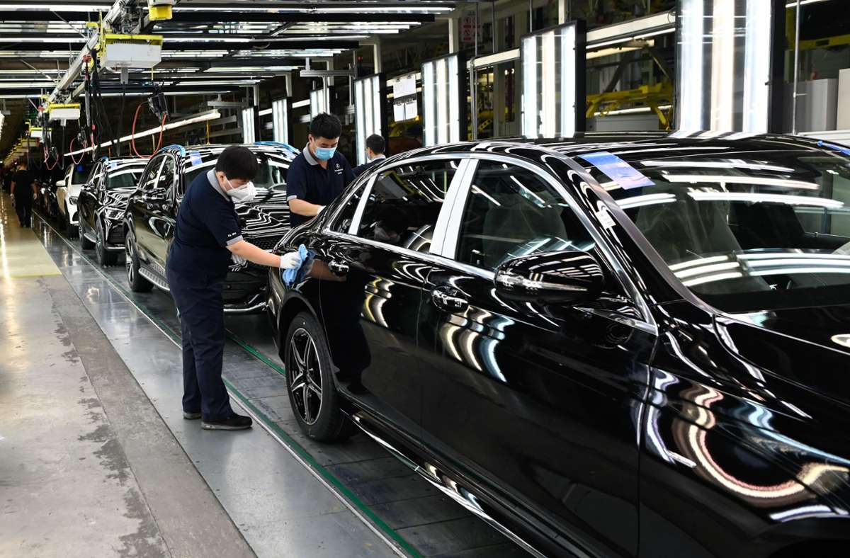 Daimler verkauft mehr Autos in China: Mercedes-Benz legt in China kräftig zu