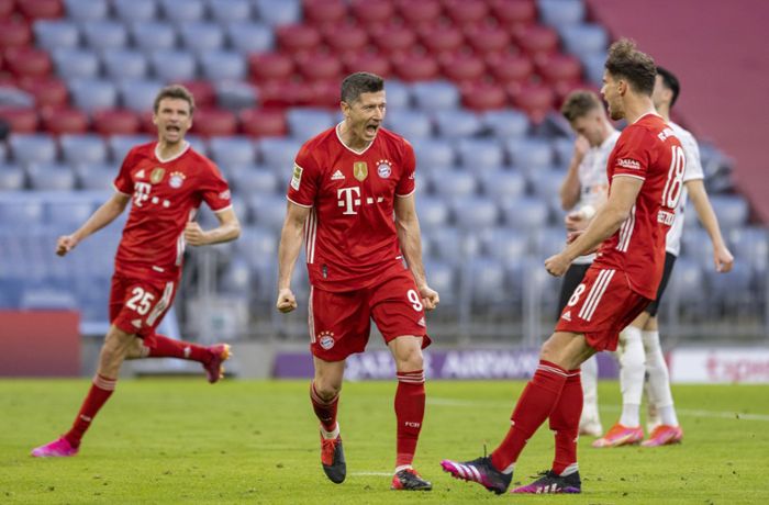 Tor-Gala nach Kabinen-Titel: FC Bayern wieder Meister