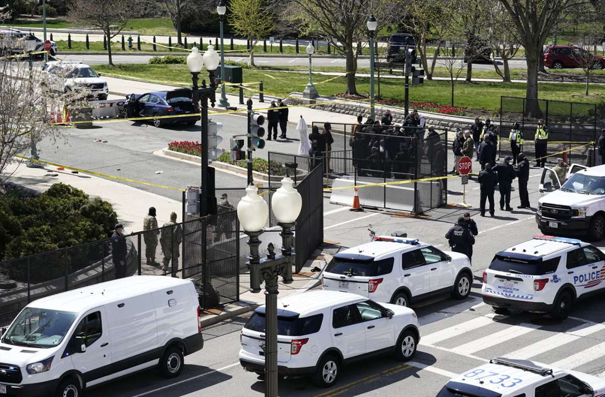 Auto rammt Barriere: Zwei Tote bei Sicherheitsvorfall am US-Kapitol
