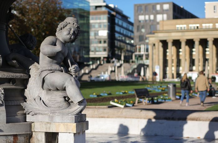 Streit um Denkmalpflege in Stuttgart: Der  Knabe vom  Schlossplatz bleibt amputiert