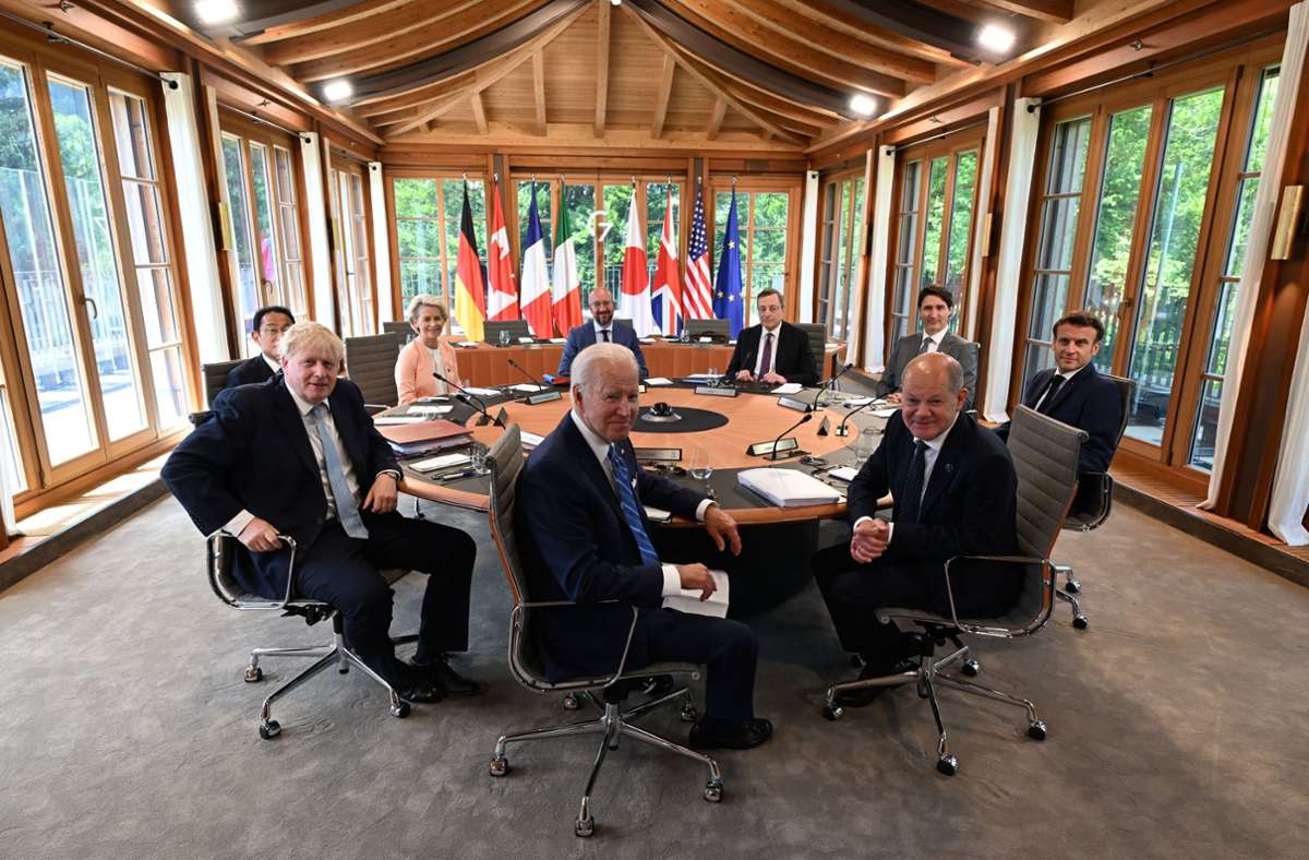 Deutschland ist Gastgeber des G7-Gipfels wirtschaftsstarker Demokratien vom 26. bis 28. Juni 2022. Foto: dpa/Sven Hoppe