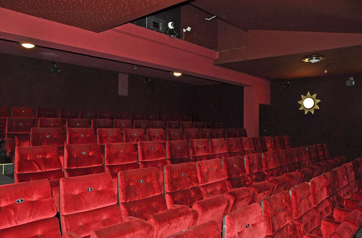 Capitol-Kino Kornwestheim: Kinosessel zu verkaufen