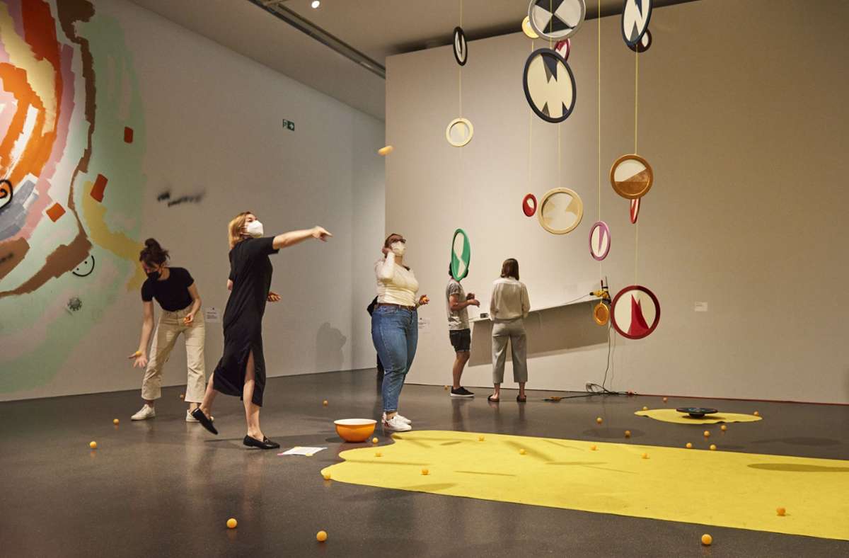 Ausstellung „Play“: Kunst zum Anfassen in der Staatsgalerie