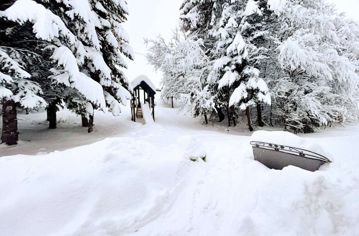 Der Schwarzwald-Baar-Kreis kann sich über mangelnden Schneefall nicht beklagen.