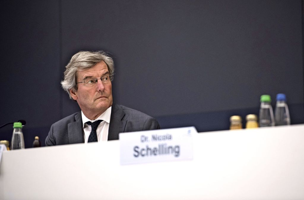 Regionalpräsident Thomas Bopp (links)  will weitermachen. Grünen-Kandidat André Reichel wirft ihm Regelbruch vor.