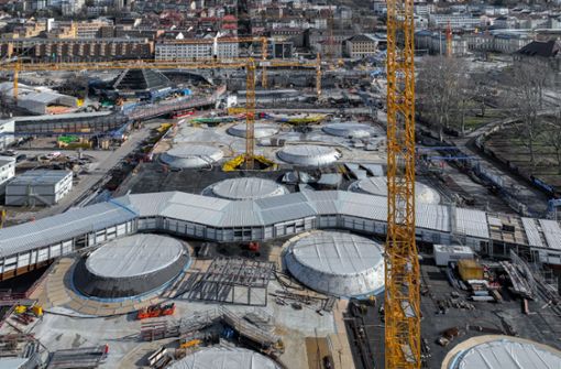 Der neue Tiefbahnhof in Stuttgart nimmt Gestalt an. Ob er eine Ergänzung benötigt, ist noch nicht geklärt. Foto: DB Stuttgart-Ulm GmbH/Arnim Kilgus