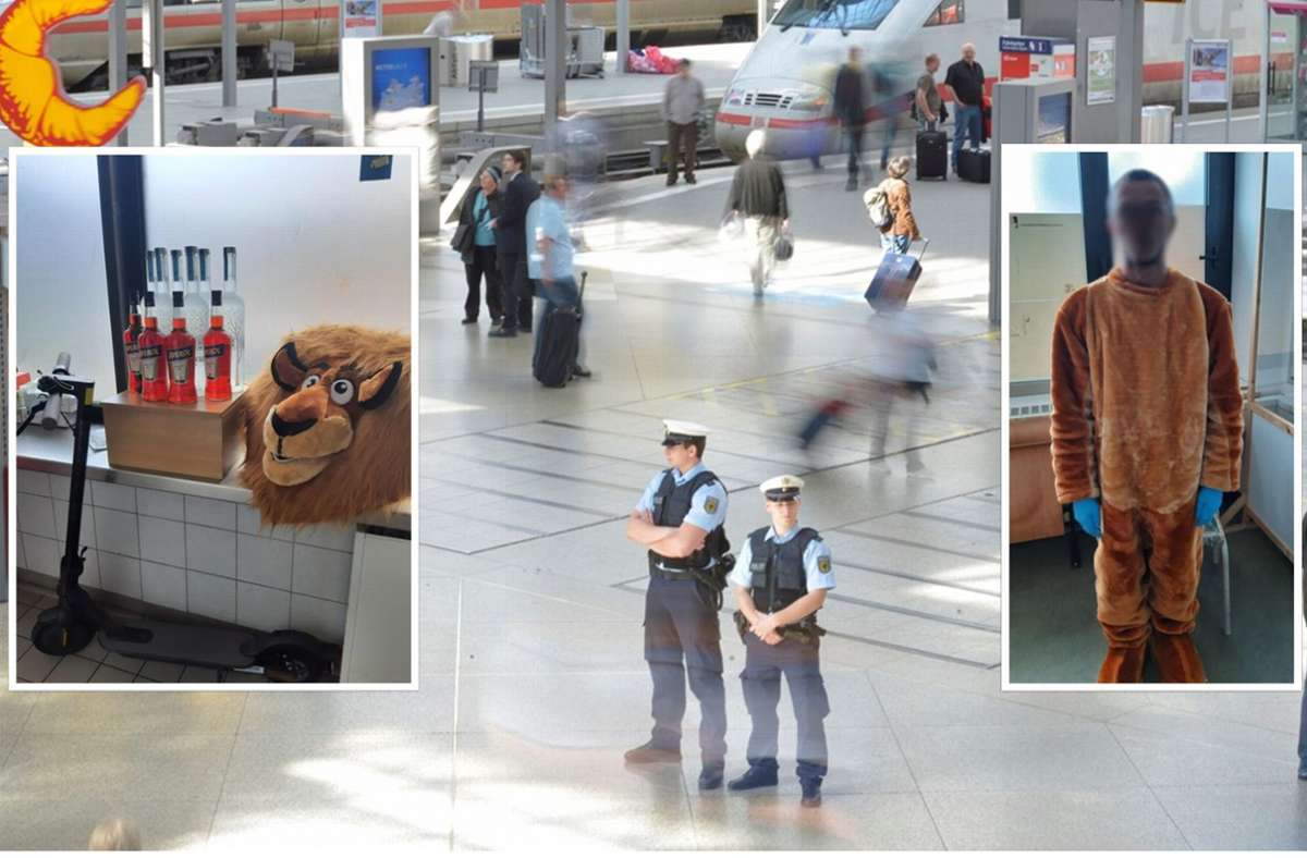 Einen kuriosen Einsatz hatte die Münchner Bundespolizei am Freitag.