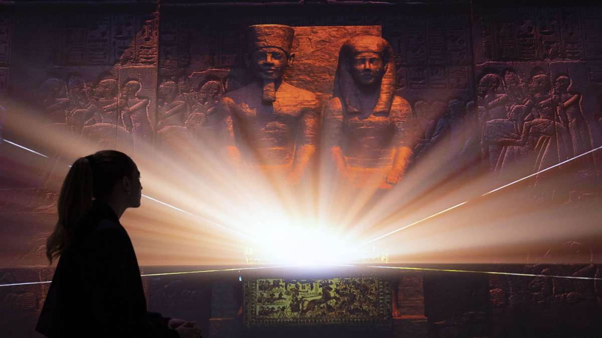 Die Nachfrage nach der Ausstellung „Tutanchamun“ im Anbau der Schleyerhalle ist groß.