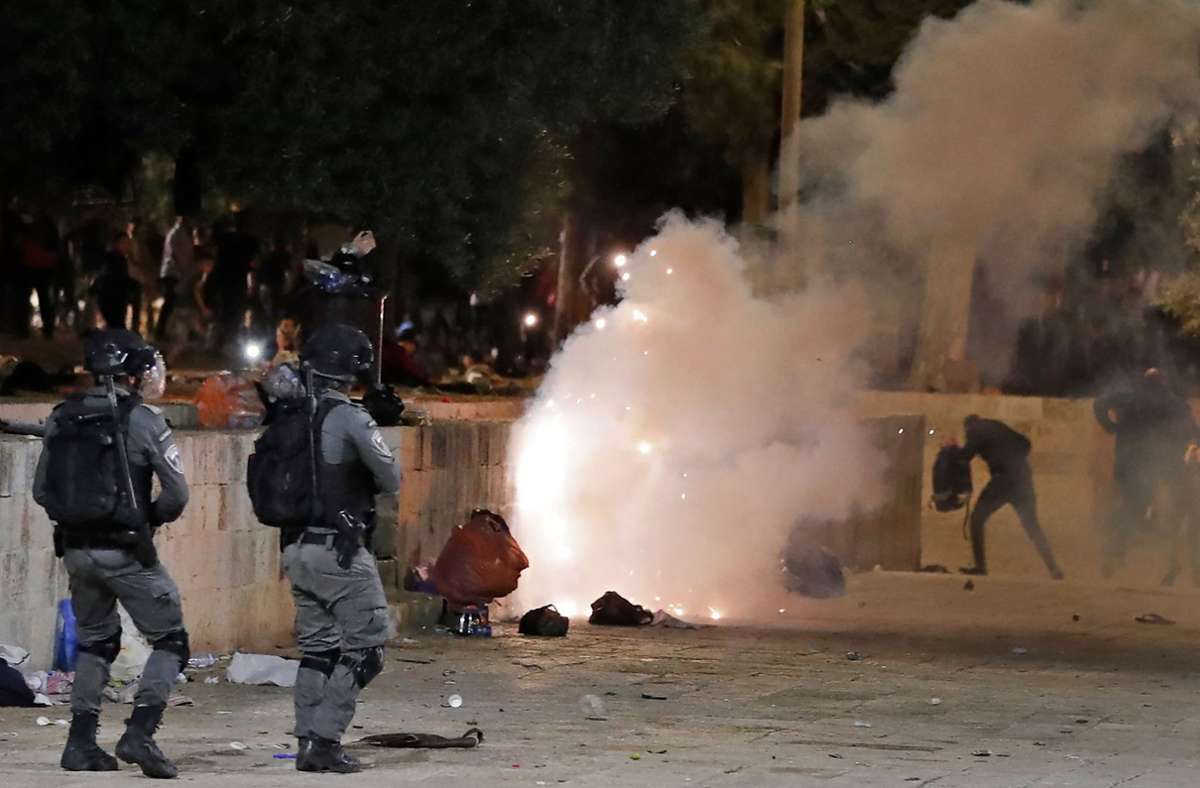 Jerusalem: Mehr als 200 Verletzte bei Auseinandersetzungen