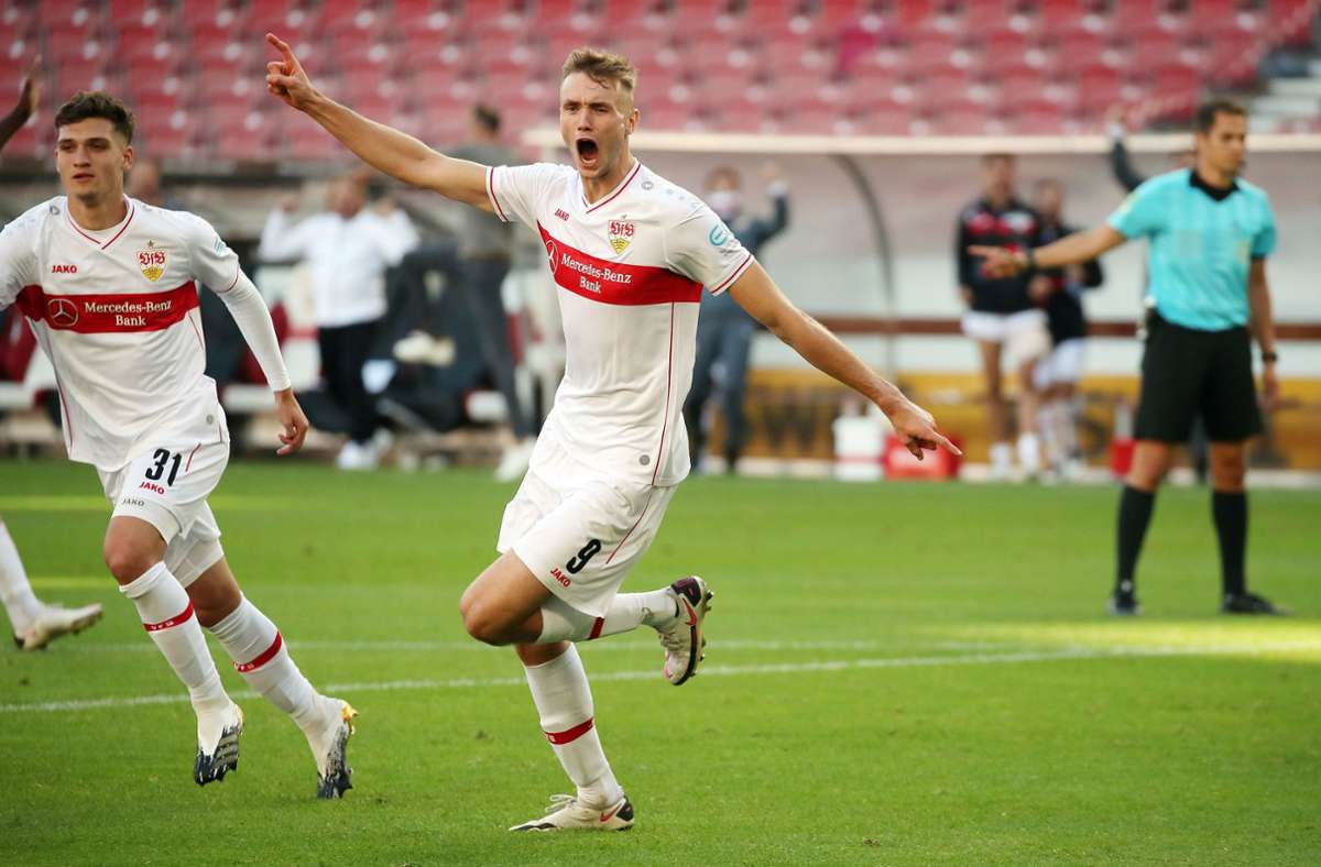 VfB Stuttgart gegen Bayer Leverkusen: Darum ist Sasa Kalajdzic der Spieler des Spiels