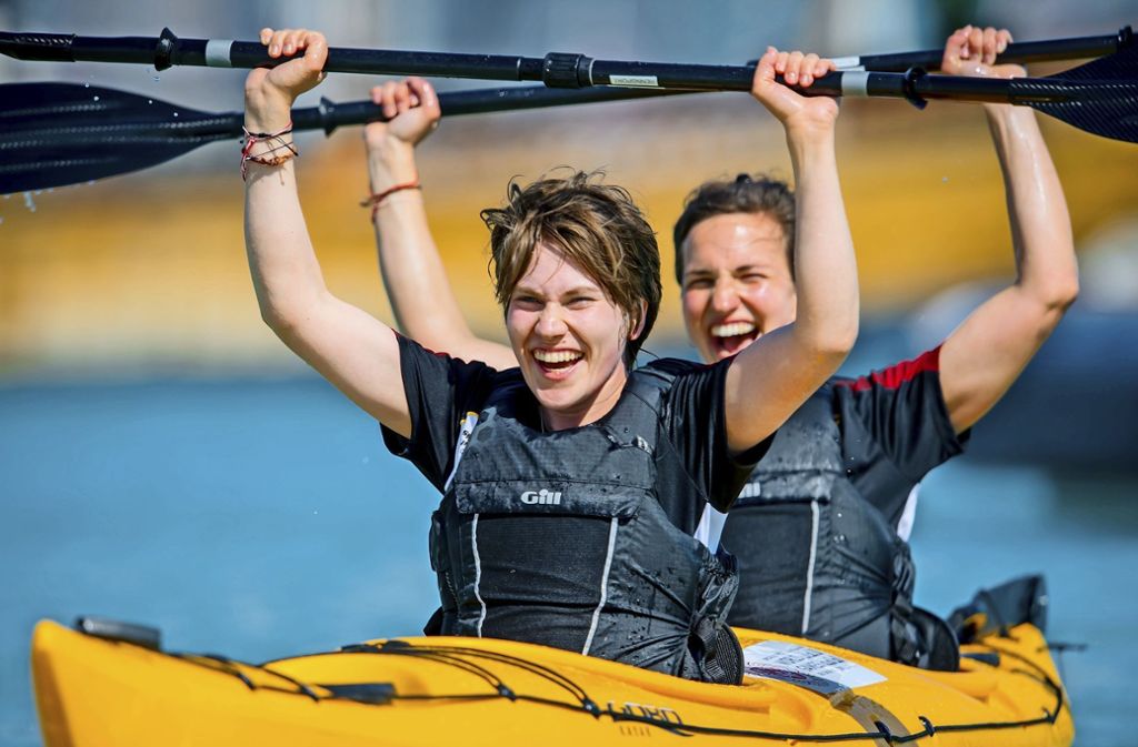 Isabelle Schildheuer und Caroline Flegel waren bei den Special Olympics World Games in Abu Dhabi erfolgreich: Erfolgreich in Abu Dhabi