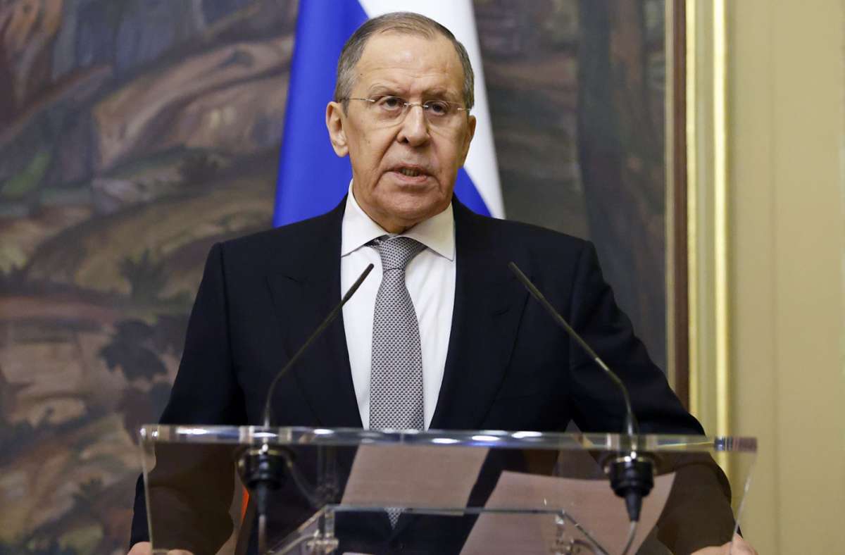 Russlands Außenminister Lawrow: Moskau will „Regimewechsel“ in der Ukraine
