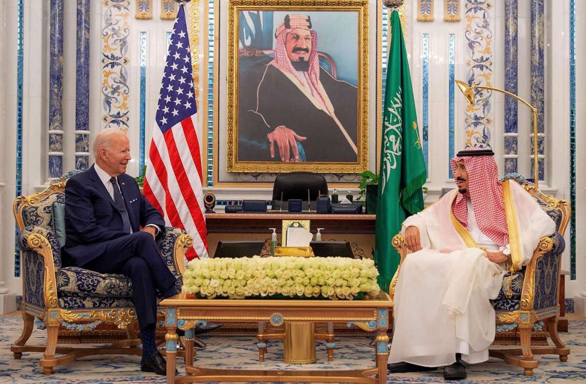 US-Präsident in Saudi-Arabien: Biden blitzt als Bittsteller  ab
