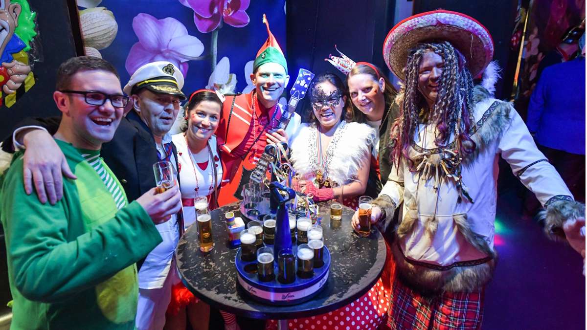 Karnevalsparty der Rheingeschmeckten im Mash: In dieser wilden Nacht ist Stuttgart völlig jeck