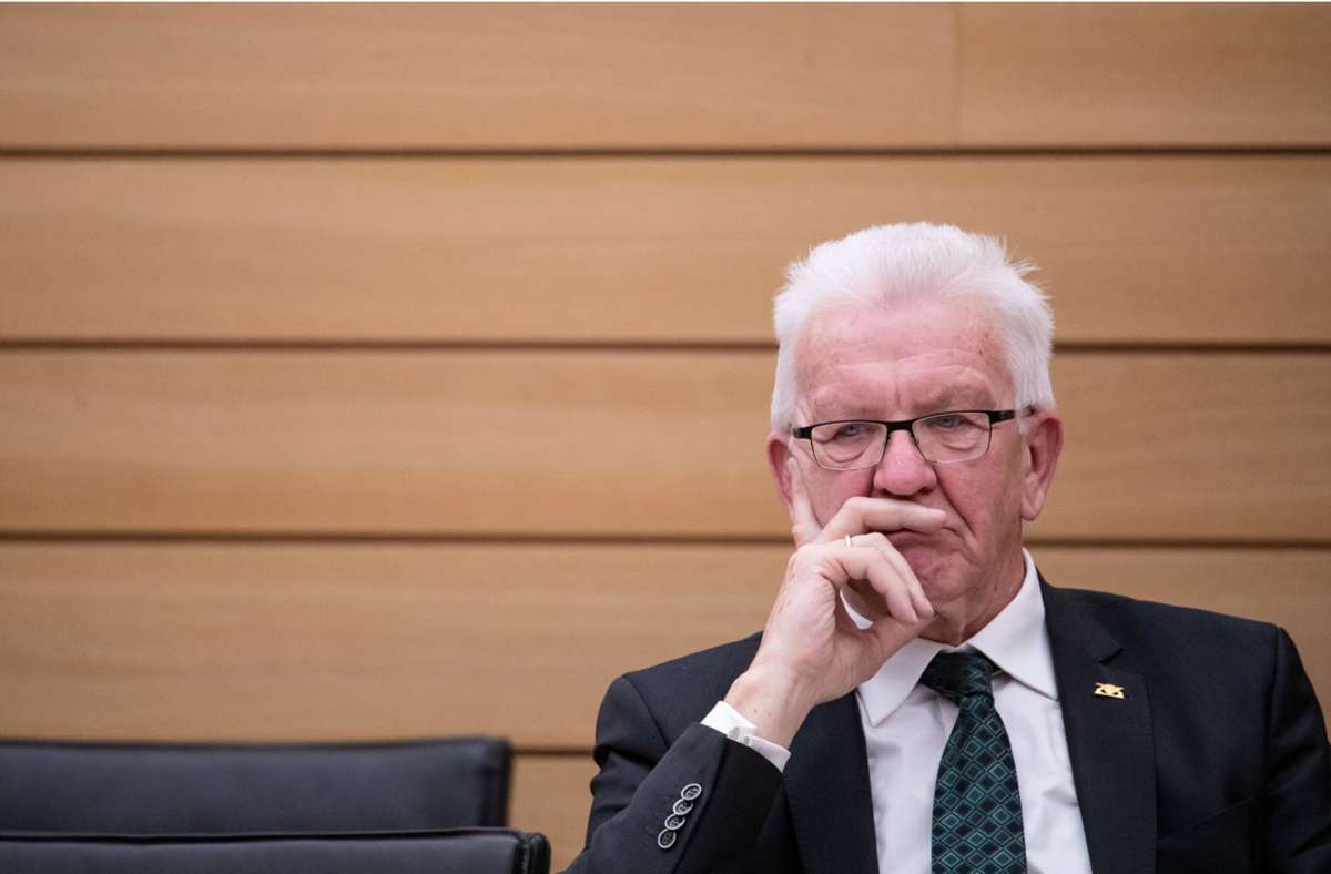 Landtag debattiert über Interview: Die Opposition erteilt Kretschmann eine Lektion in Rechtskunde